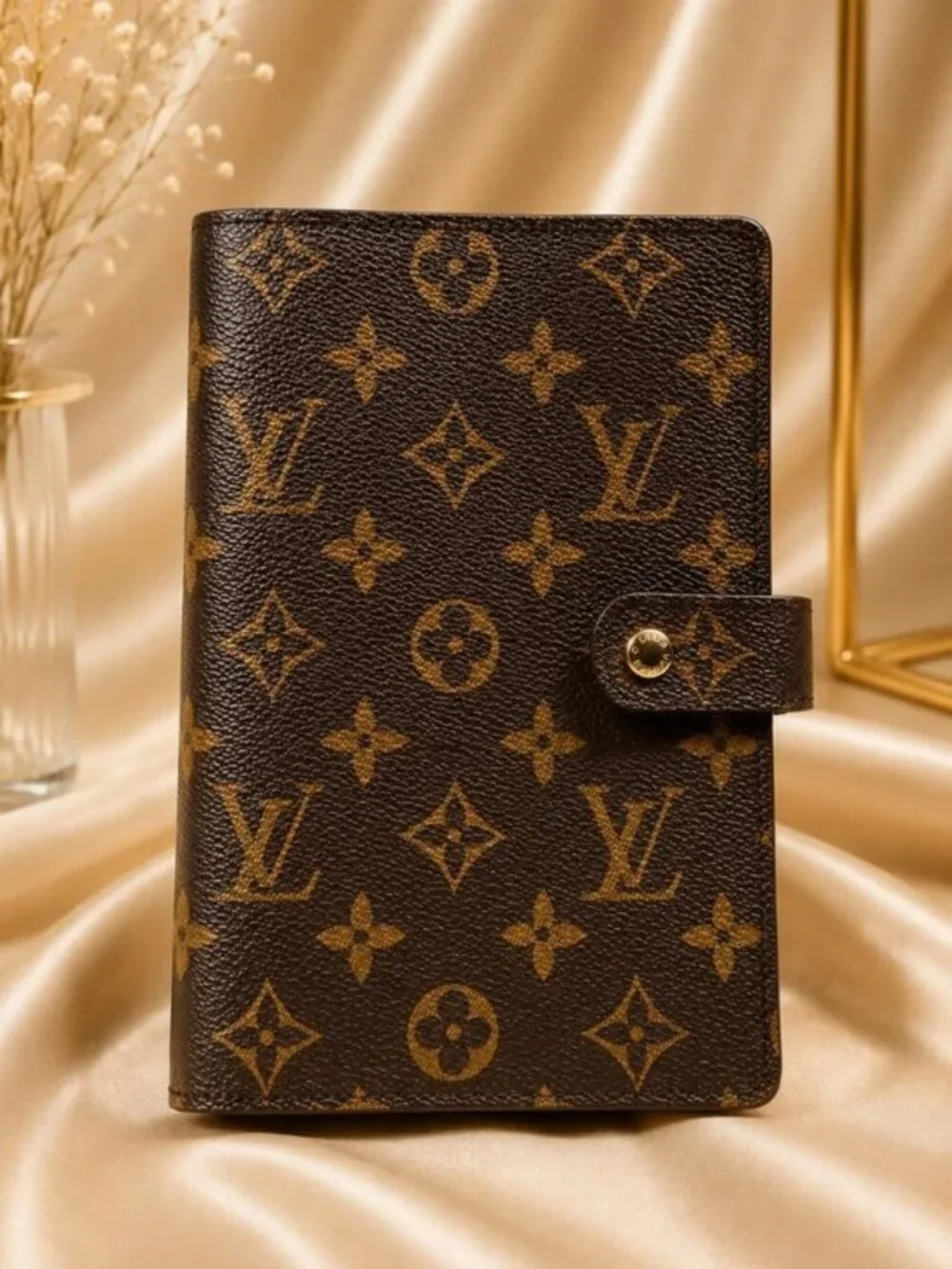 Authentic Louis Vuitton Monogram Agenda MM Diary Planner Cover